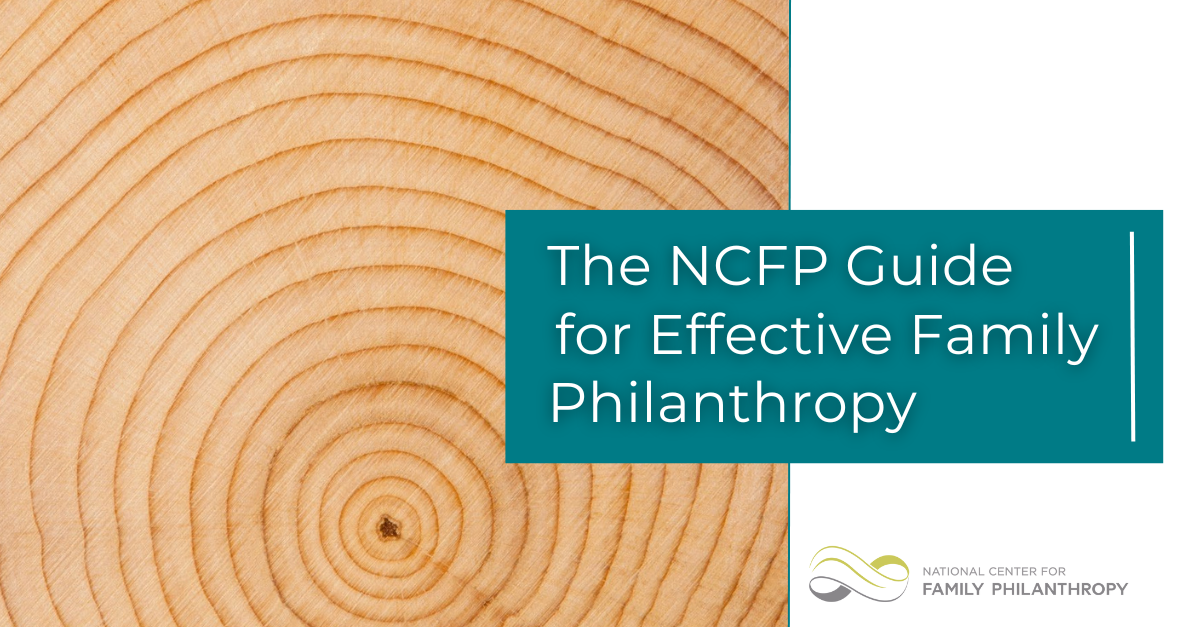 The Guide for Effective Family Philanthropy - NCFP